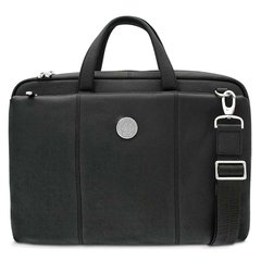 Silver South Dakota Coyotes Leather Briefcase