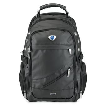 Black Delaware Fightin' Blue Hens Executive Backpack