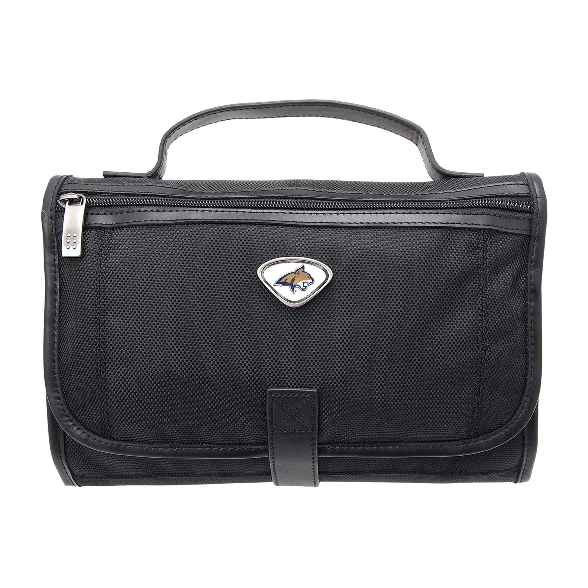 Black Montana State Bobcats Toiletry Bag