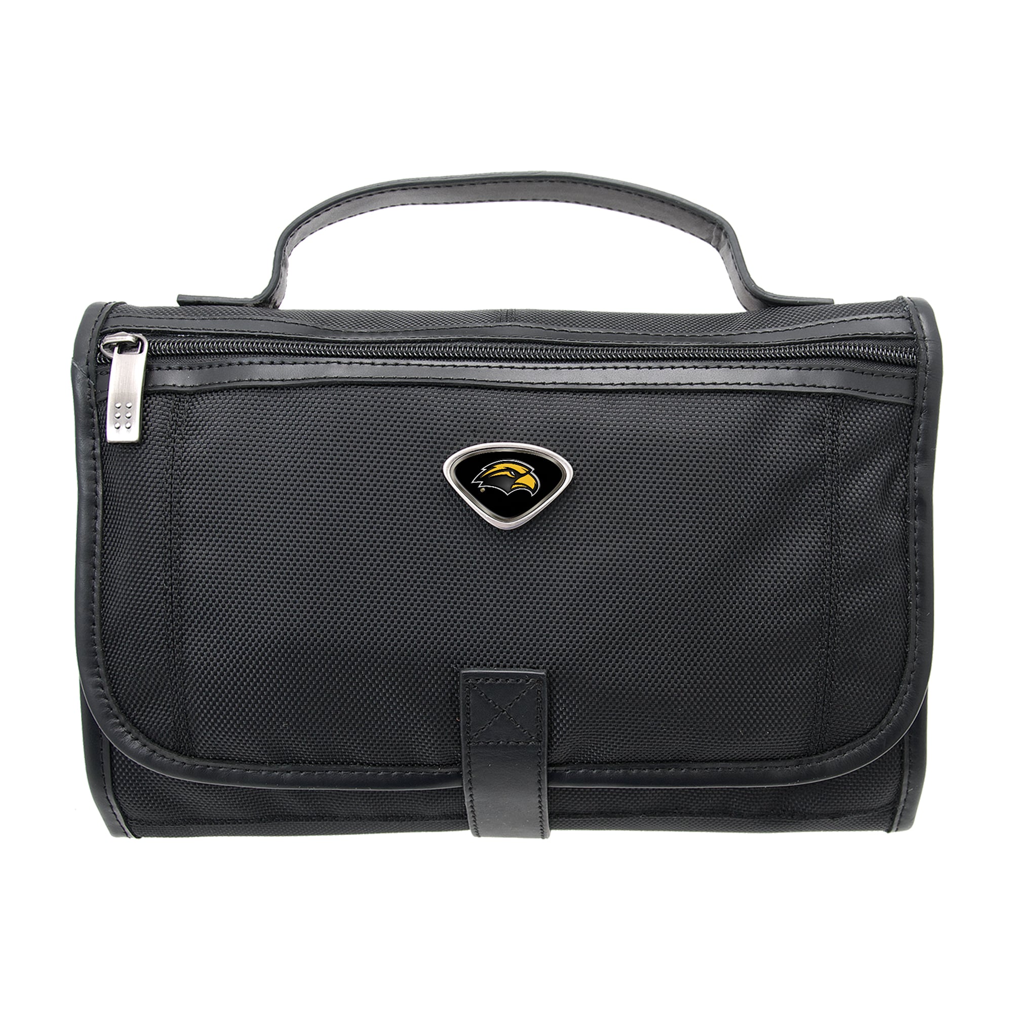 Black Southern Miss Golden Eagles Toiletry Bag