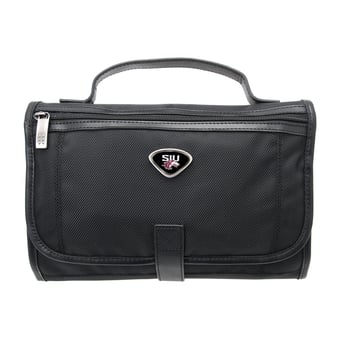 Black Southern Illinois Salukis Toiletry Bag