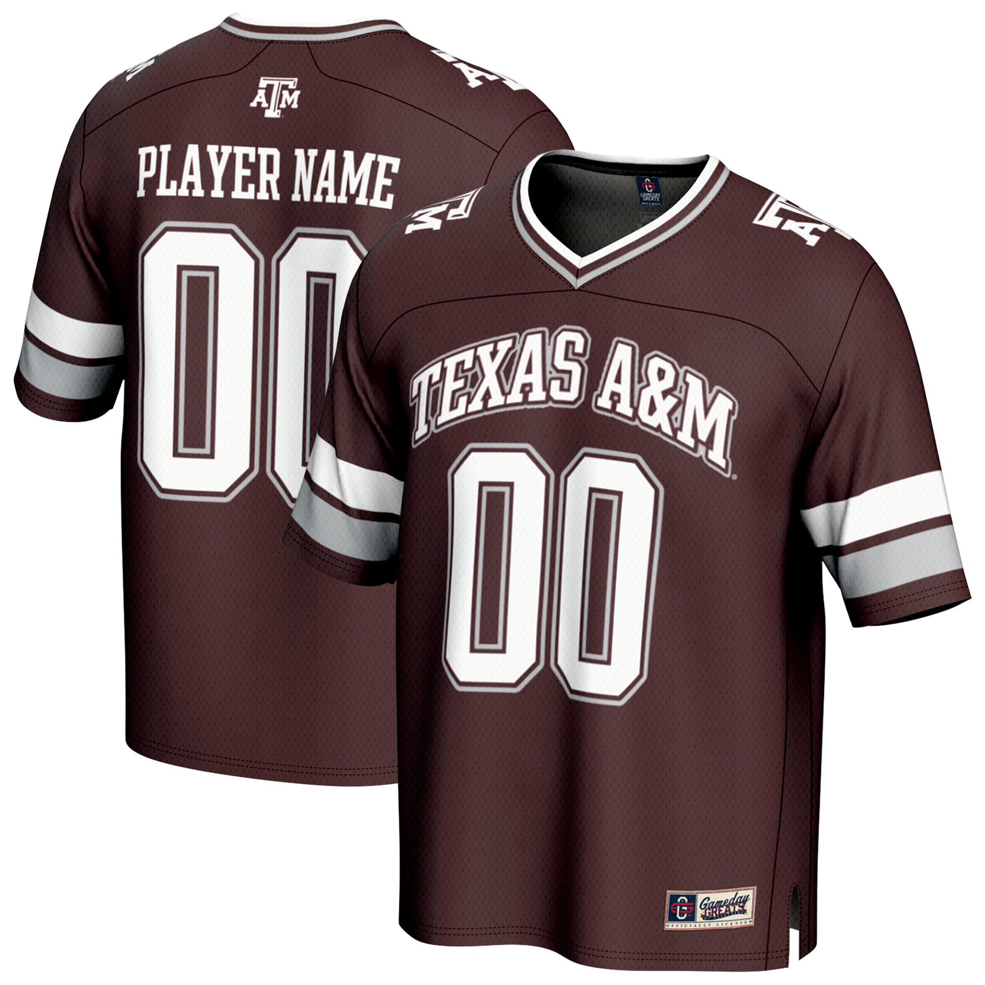 Unisex GameDay Greats Maroon Texas A&M Aggies NIL Pick-A-Player Football Fashion Jersey