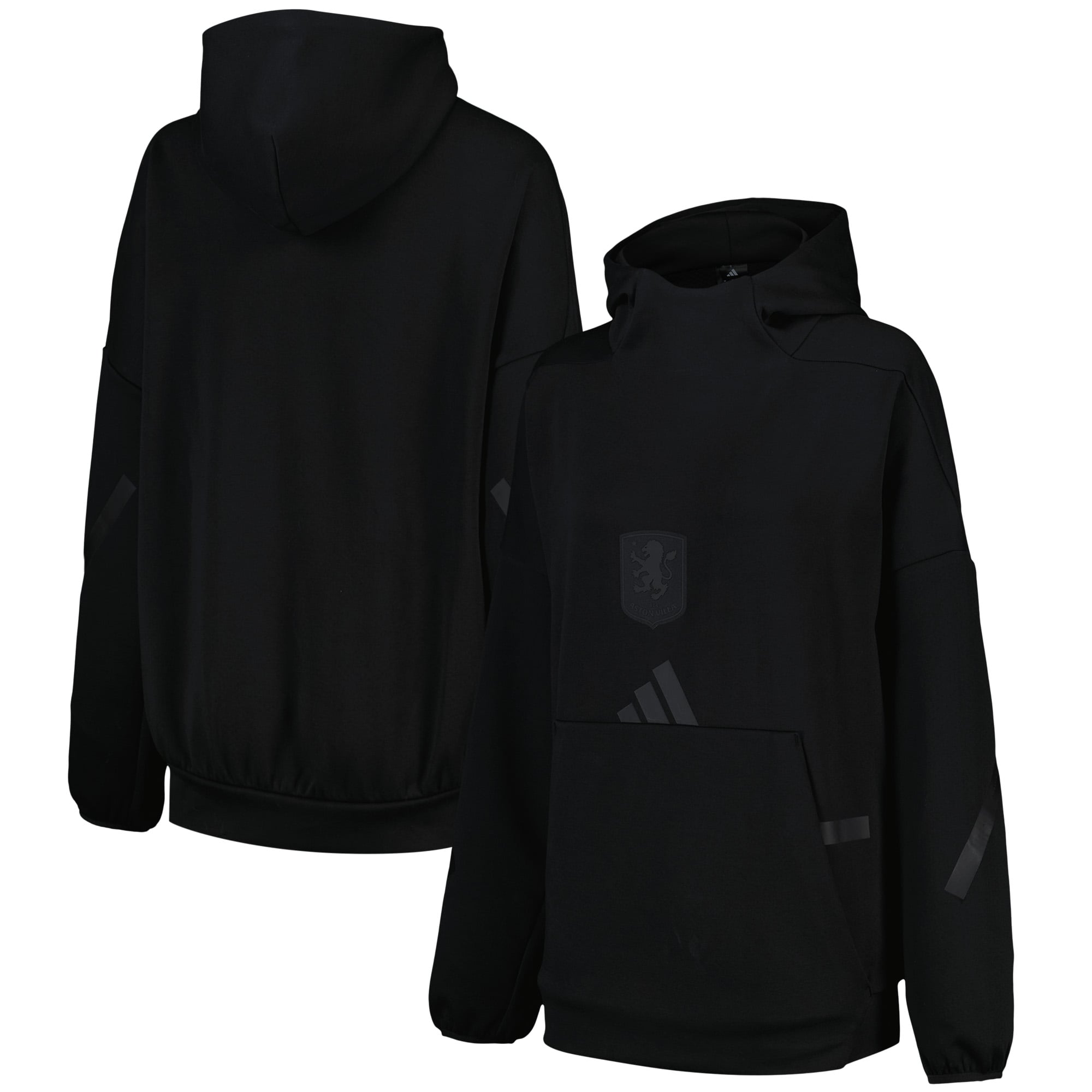 Aston Villa adidas Travel Z.N.E Sudadera con capucha - Negro - Mujer