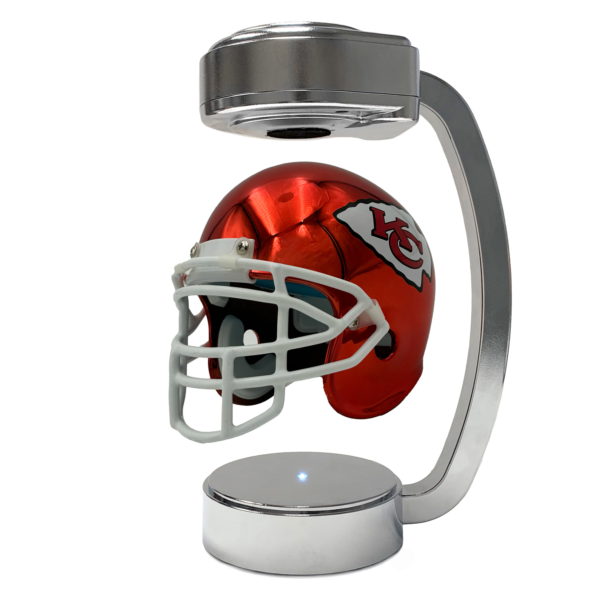 Pegasus Kansas City Chiefs Mini Chrome Hover Helmet