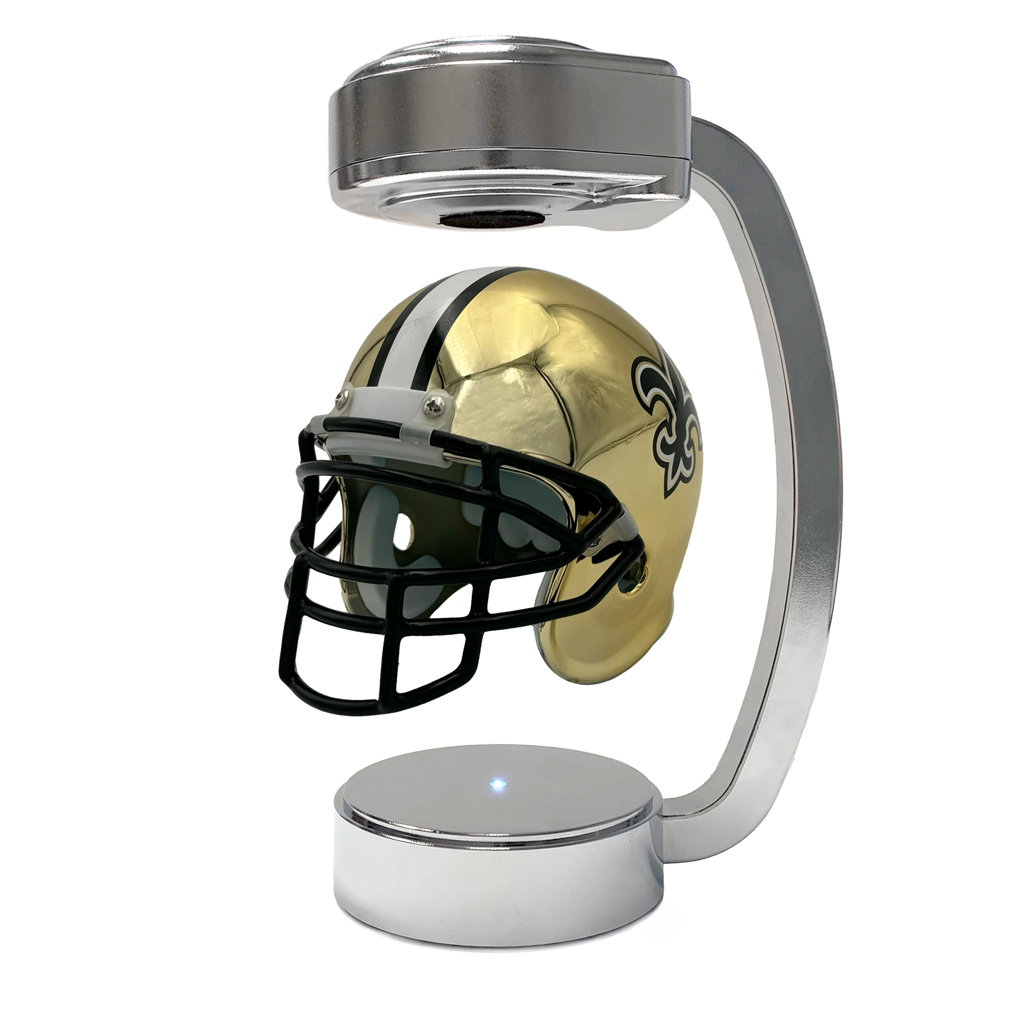 Pegasus New Orleans Saints Mini Chrome Hover Helmet