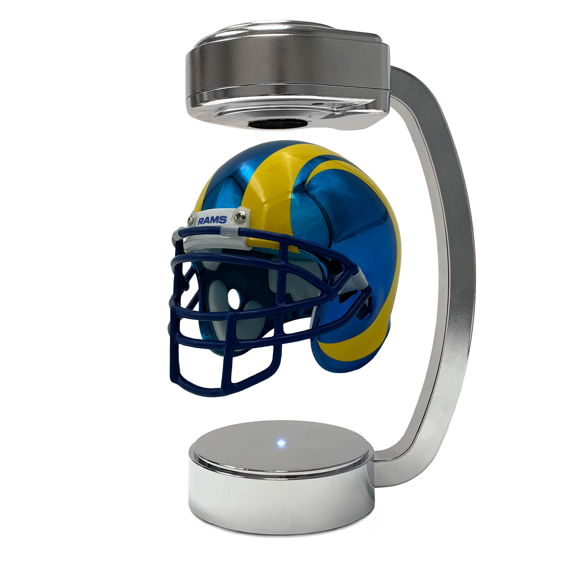 Pegasus Los Angeles Rams Mini Chrome Hover Helmet Pegasus Los Angeles Rams Mini Chrome Hover Helmet