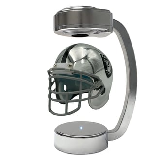 Pegasus Las Vegas Raiders Mini Chrome Hover Helmet