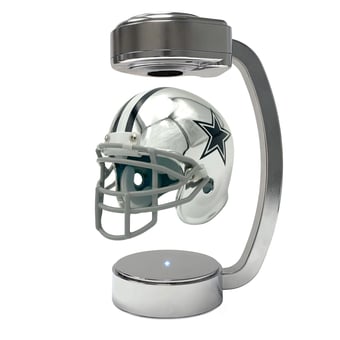 Pegasus Dallas Cowboys Mini Chrome Hover Helmet