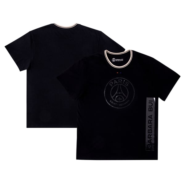 T-Shirt PSG x Barbara Bui Sérigraphié - Noir - Femme