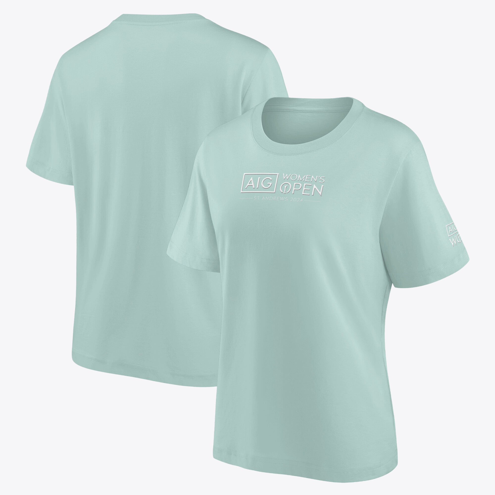 AIG Womens Open St Andrews 2024 Fashion Mono Graphic T-Shirt oversize - Menta - Donna