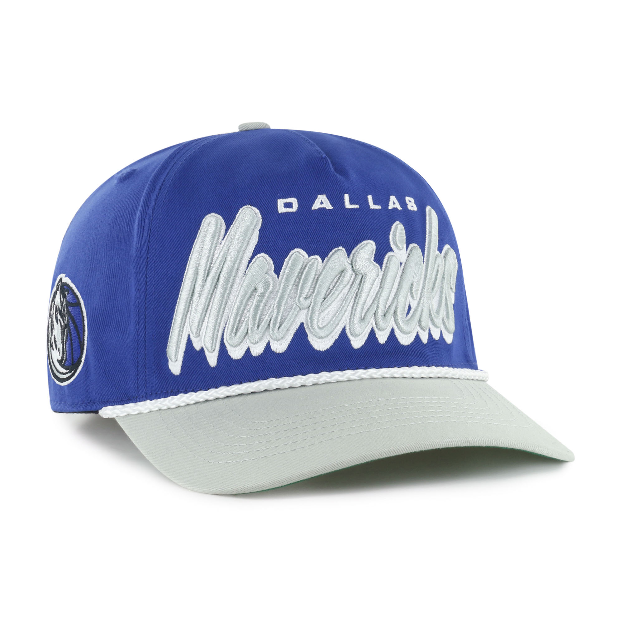 Men’s ’47 Blue/Gray Dallas Mavericks Dropshadow Rope Hitch Adjustable Hat Men’s ’47 Blue/Gray Dallas Mavericks Dropshadow Rope Hitch Adjustable Hat