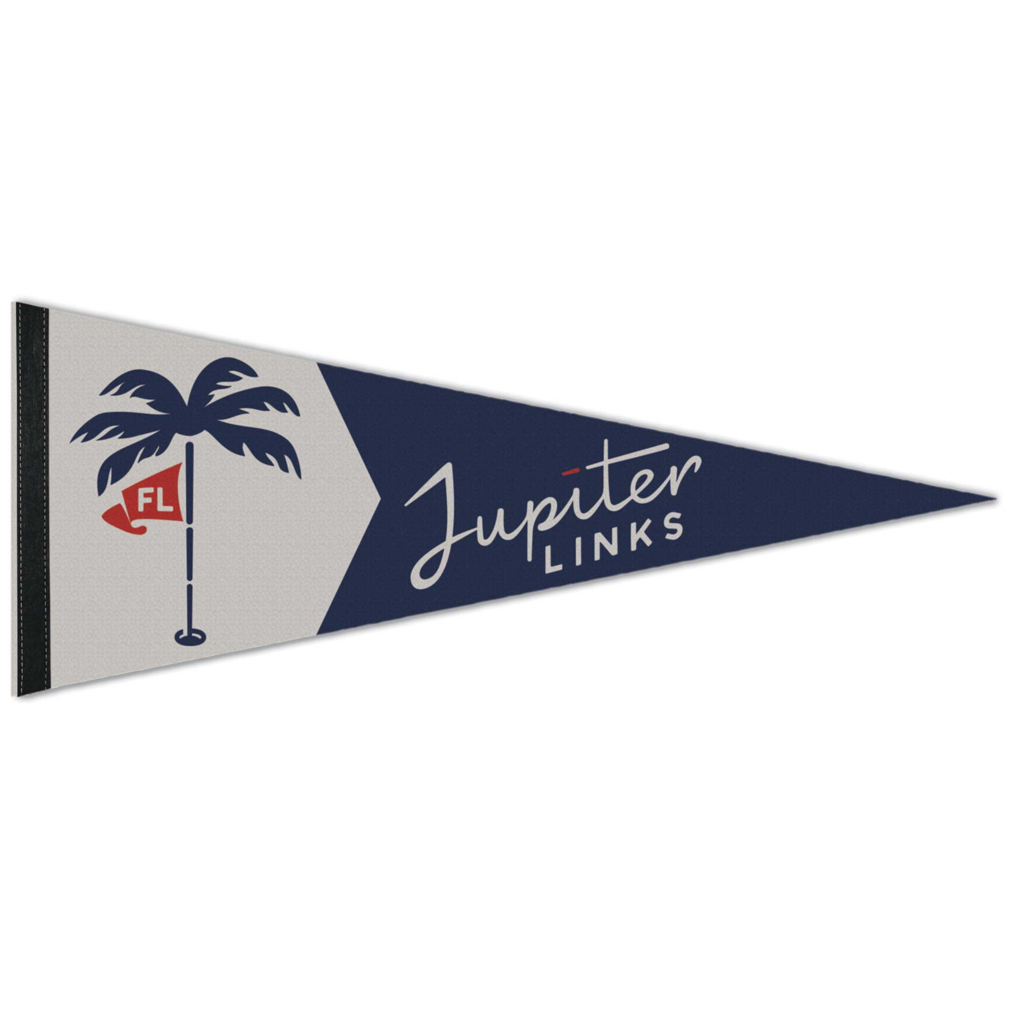 WinCraft Jupiter Links Golf Club 12″ x 30″ Premium Pennant WinCraft Jupiter Links Golf Club 12″ x 30″ Premium Pennant