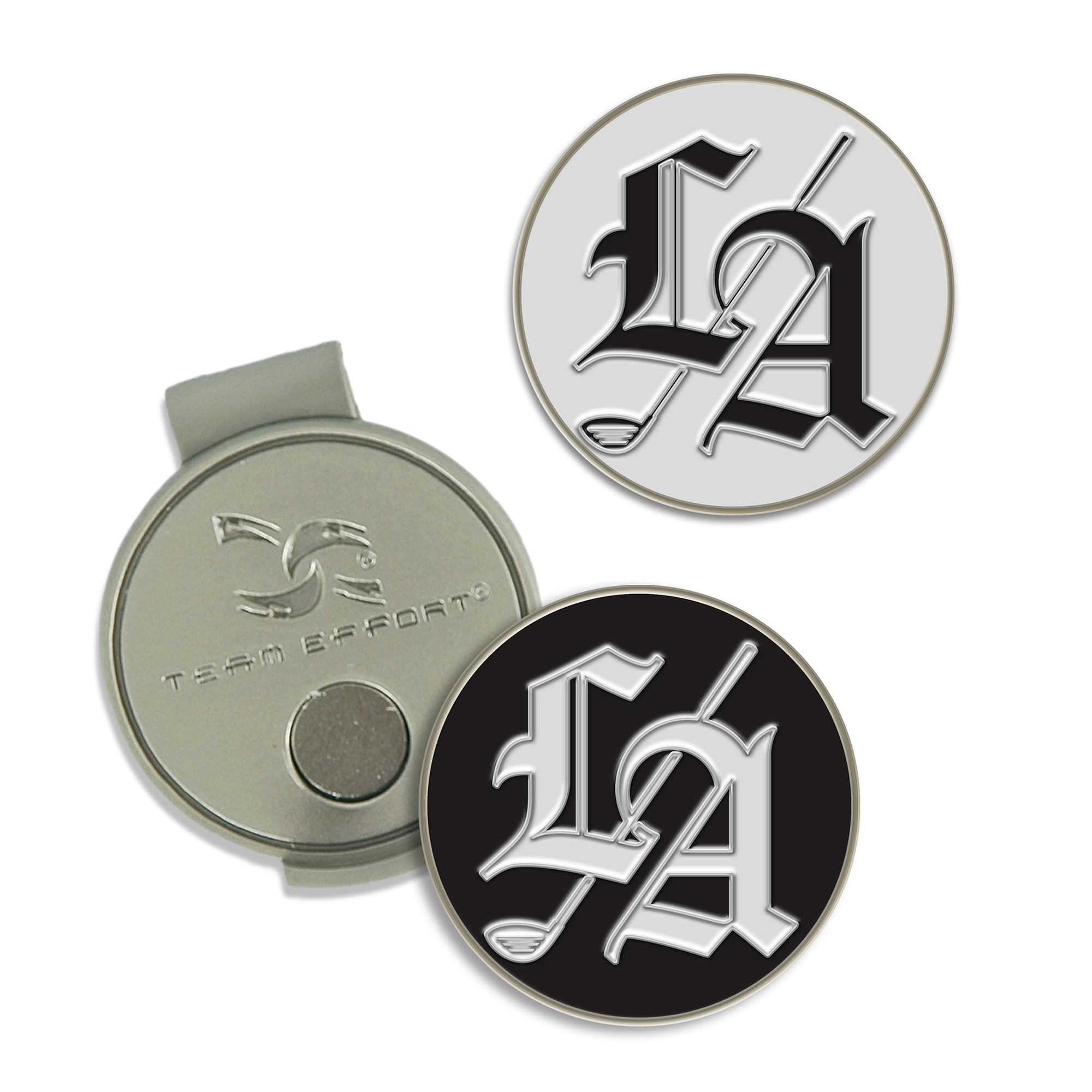WinCraft Los Angeles Golf Club Hat Clip & Ball Markers Set WinCraft Los Angeles Golf Club Hat Clip & Ball Markers Set