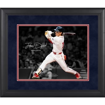 Jarren Duran Boston Red Sox Facsimile Signature Framed 11" x 14" Spotlight Photograph