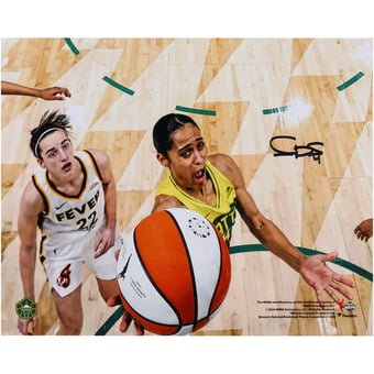Skylar Diggins-Smith Seattle Storm Autographed 8" x 10" Layup vs. Indiana Fever Photograph