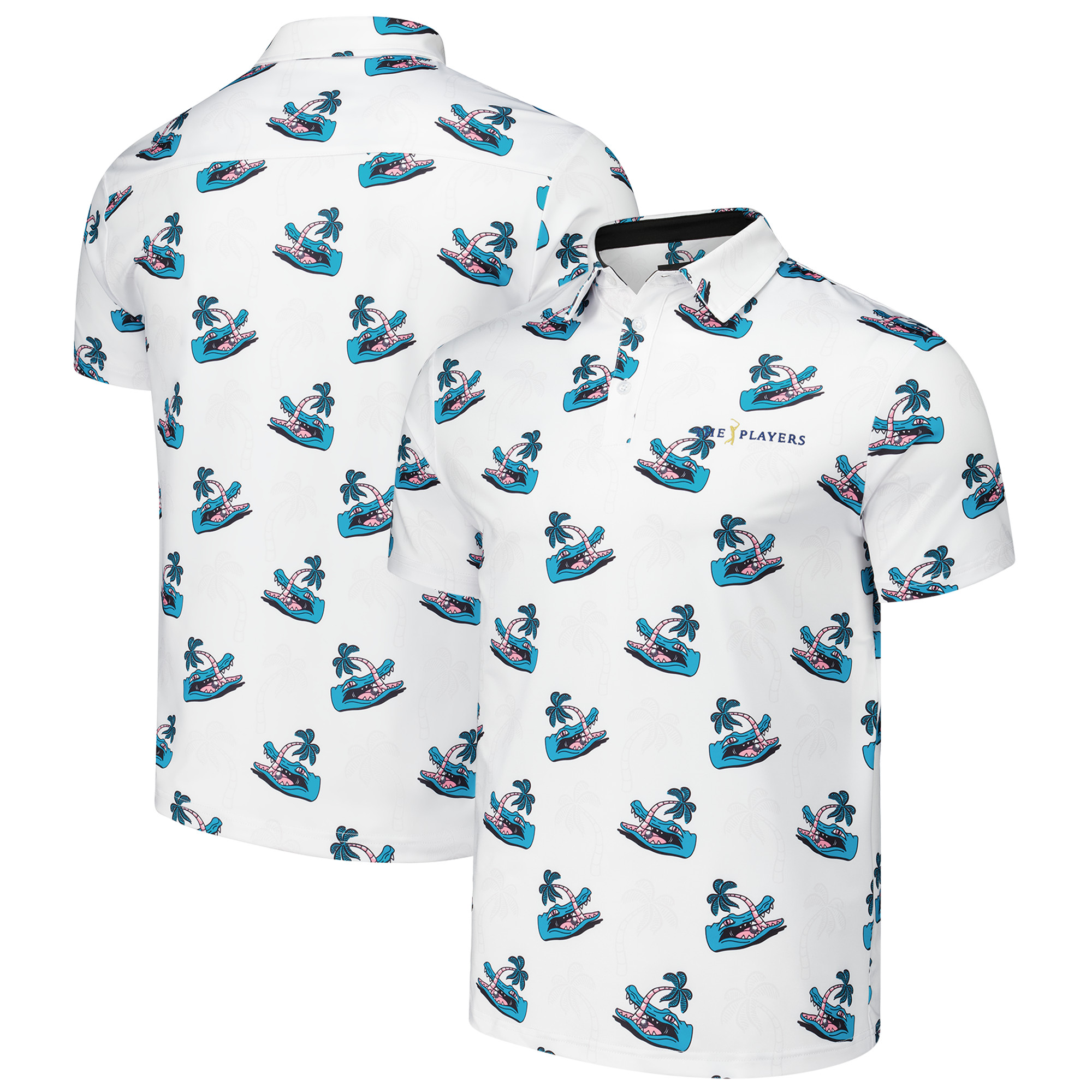 Men’s Flomotion White THE PLAYERS Chubs Polo Men’s Flomotion White THE PLAYERS Chubs Polo