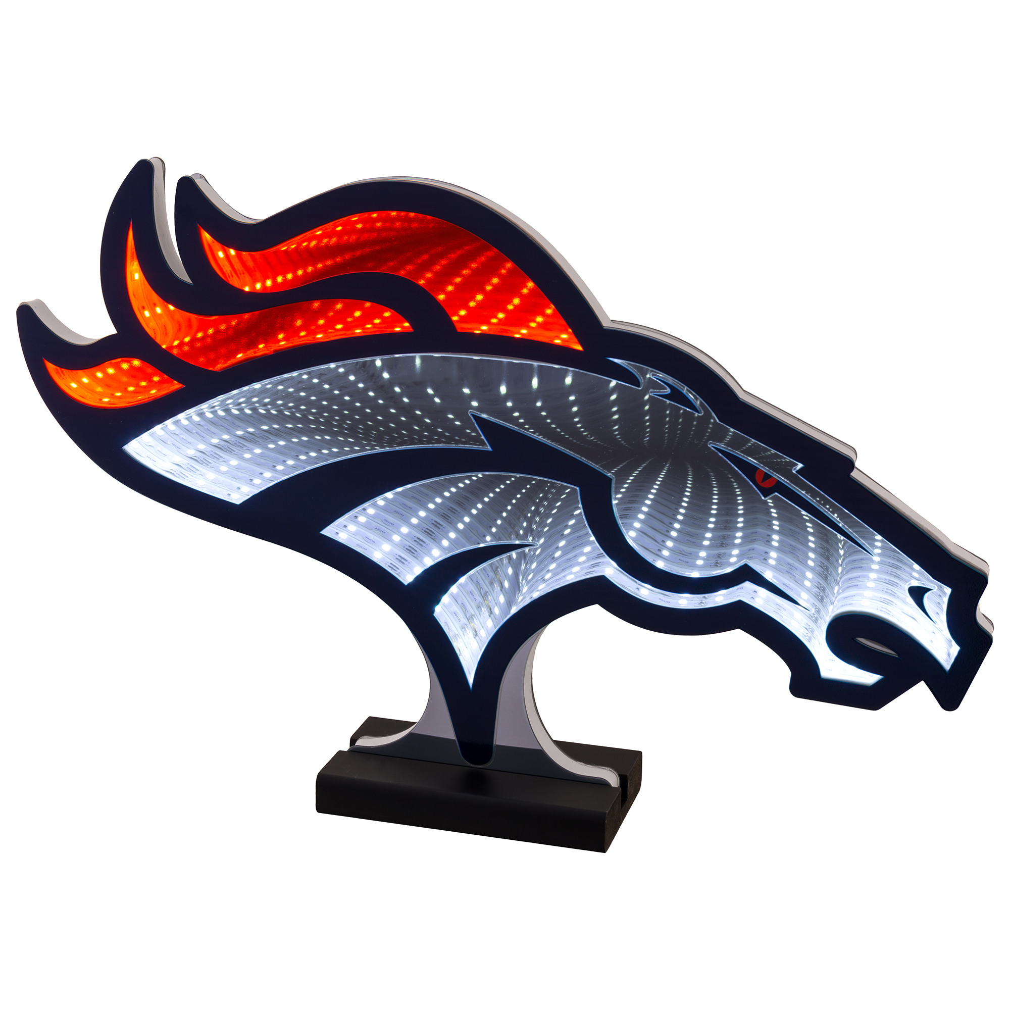 Sporticulture Denver Broncos LED Infinity Logo Light