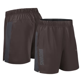 Men's Nike Brown Cleveland Browns Woven Victory Dri-FIT Shorts