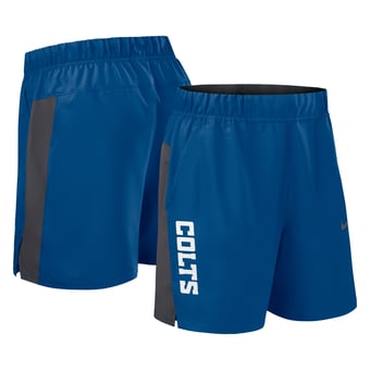 Men's Nike Royal Indianapolis Colts Woven Victory Dri-FIT Shorts