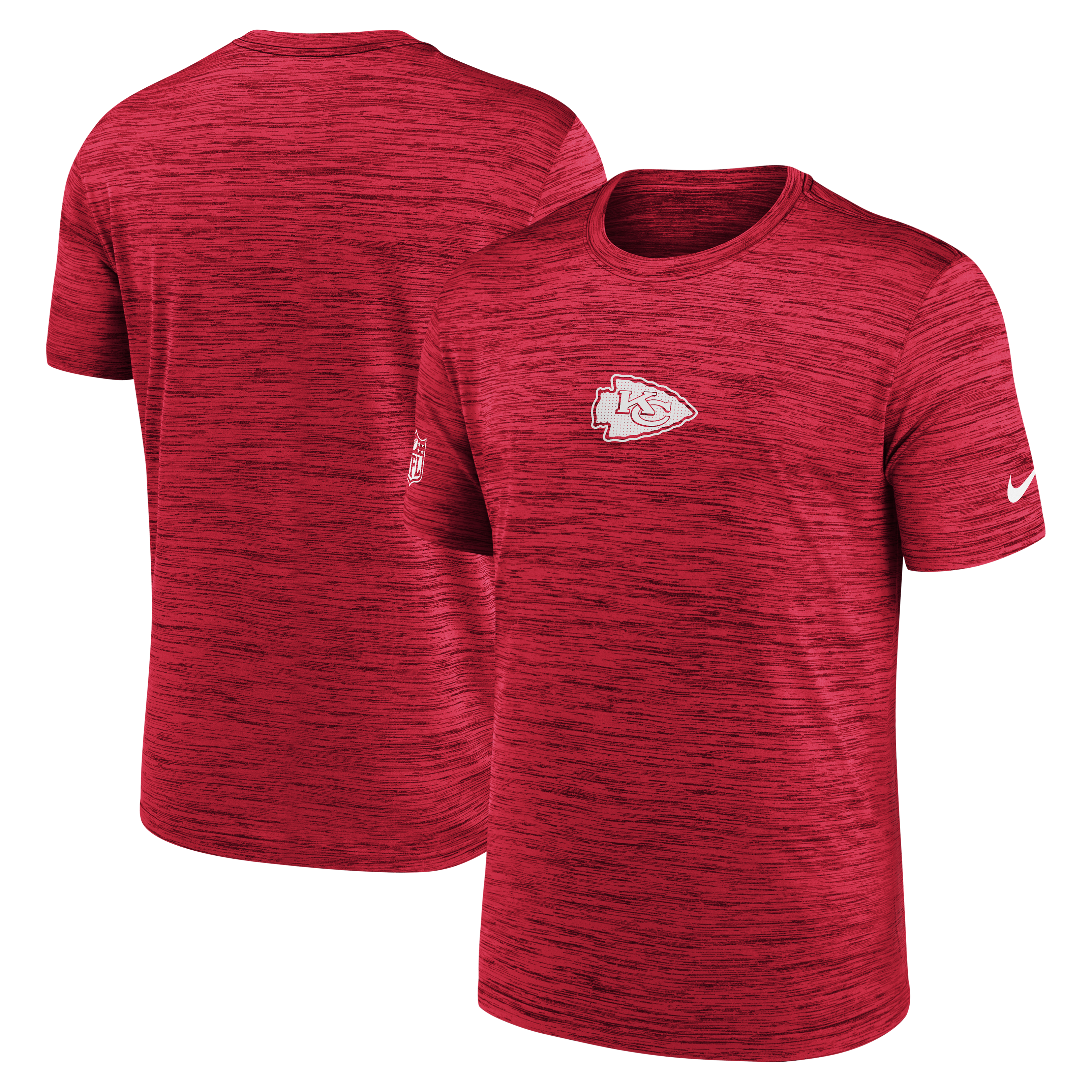 Men's Nike Red Kansas City Chiefs Sideline Velocity Dri-FIT T-Shirt