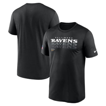 Men's Nike Black Baltimore Ravens Sideline Legend Dri-FIT T-Shirt