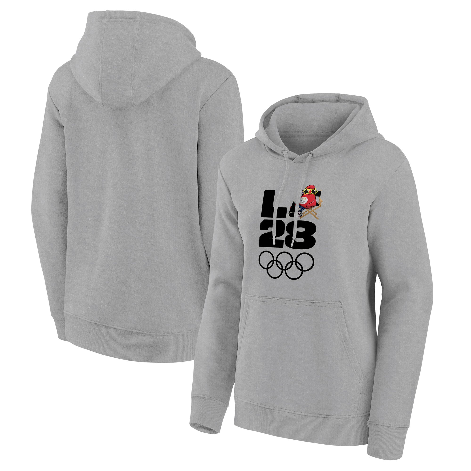 Felpa con cappuccio grafica Paris 2024 x LA28 Handover Phrygian Mascot - Donna