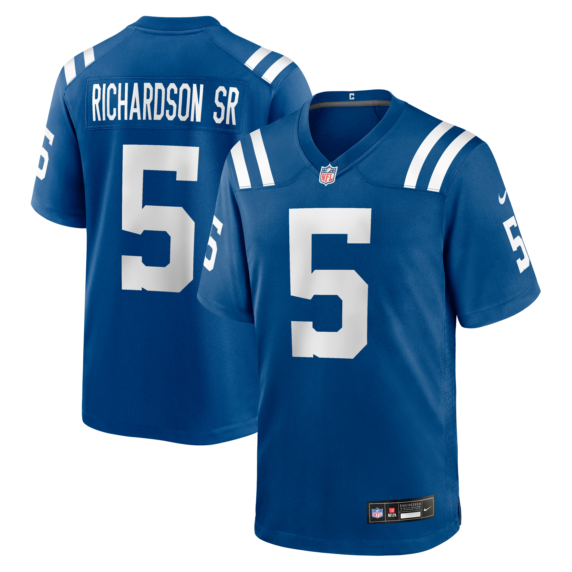 Men's Nike Anthony Richardson Sr. Royal Indianapolis Colts Team Game Jersey