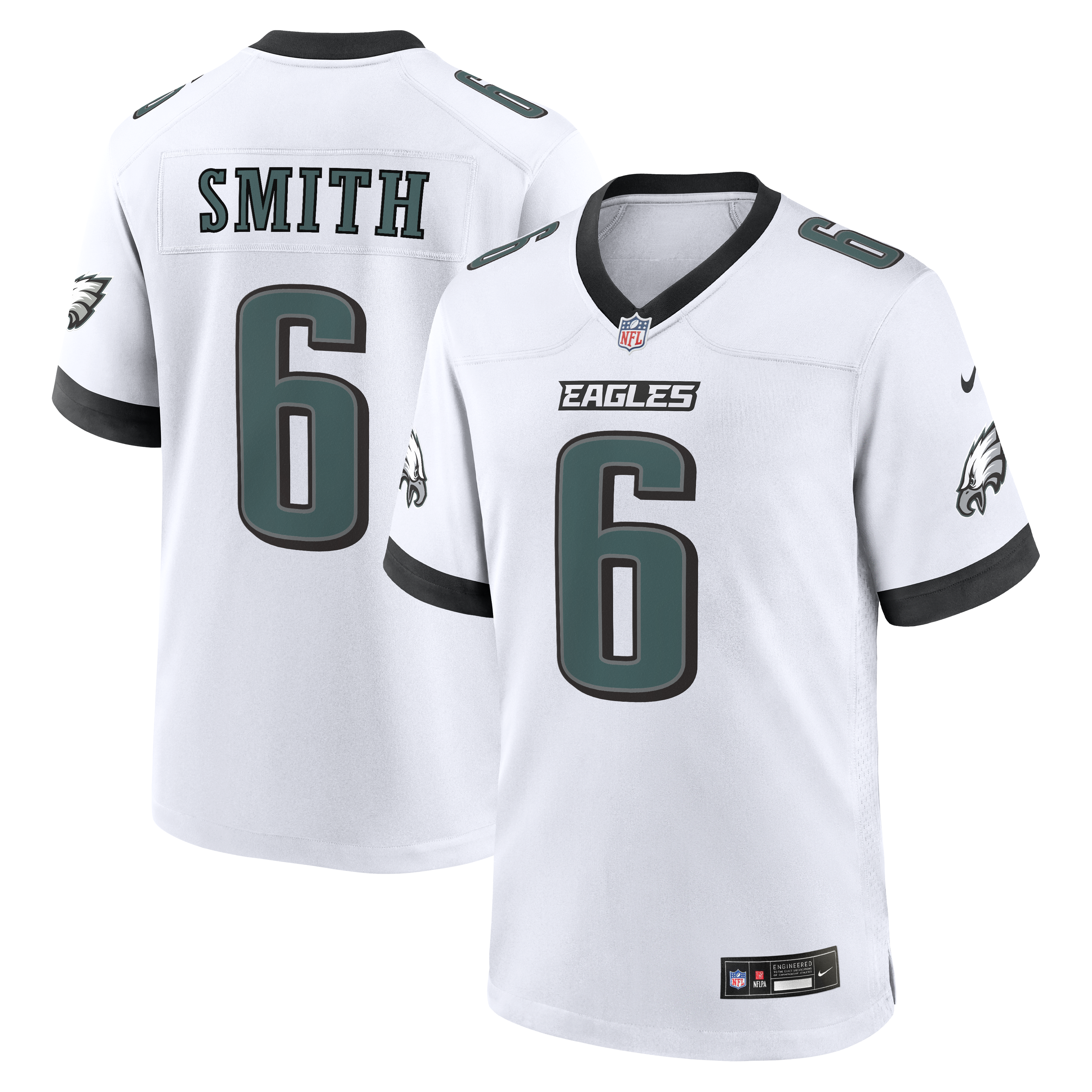 Nike Men's DeVonta Smith Philadelphia Eagles Game Jersey - White