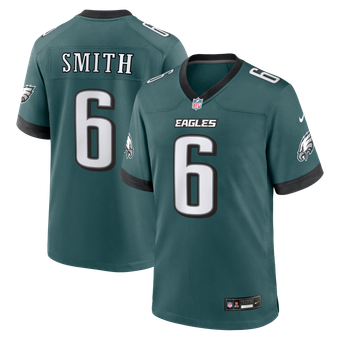 Men's Nike DeVonta Smith  Midnight Green Philadelphia Eagles Team Game Jersey