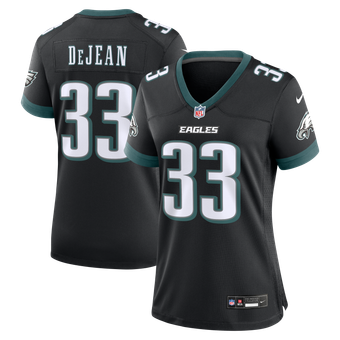 Women's Nike Cooper DeJean  Black Philadelphia Eagles Alternate Game Jersey