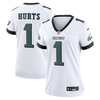 Women's Nike Jalen Hurts  White Philadelphia Eagles Game Jersey