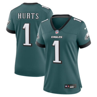 Women's Nike Jalen Hurts  Midnight Green Philadelphia Eagles Team Game Jersey