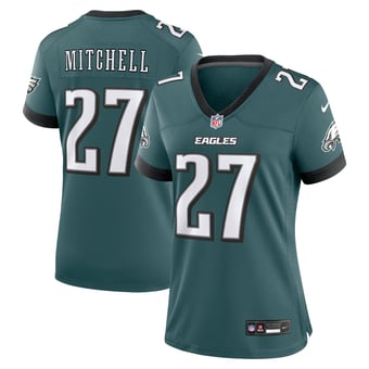Women's Nike Quinyon Mitchell Midnight Green Philadelphia Eagles Team Game Jersey