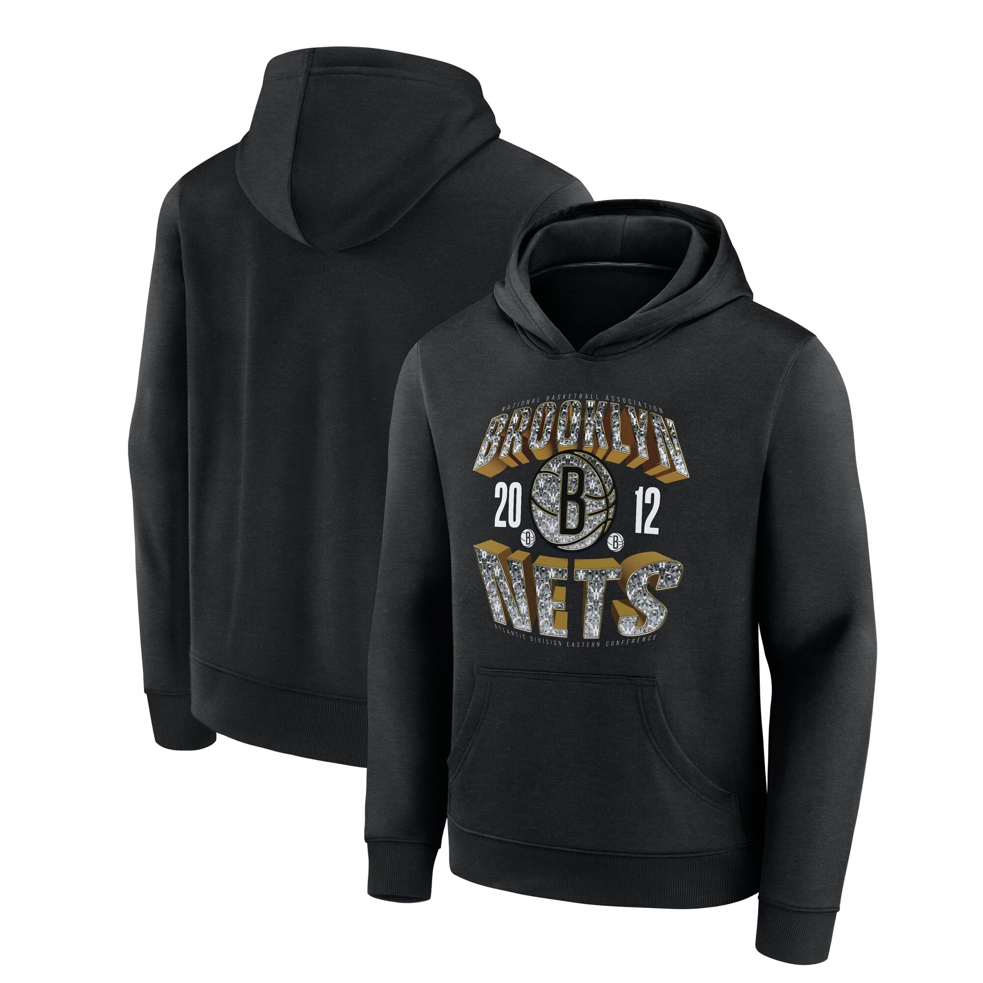 Felpa con cappuccio Brooklyn Nets Quick Strides - Gioventù