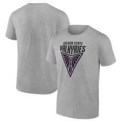 Men's Heather Gray Golden State Valkyries Primary Logo T-Shirt