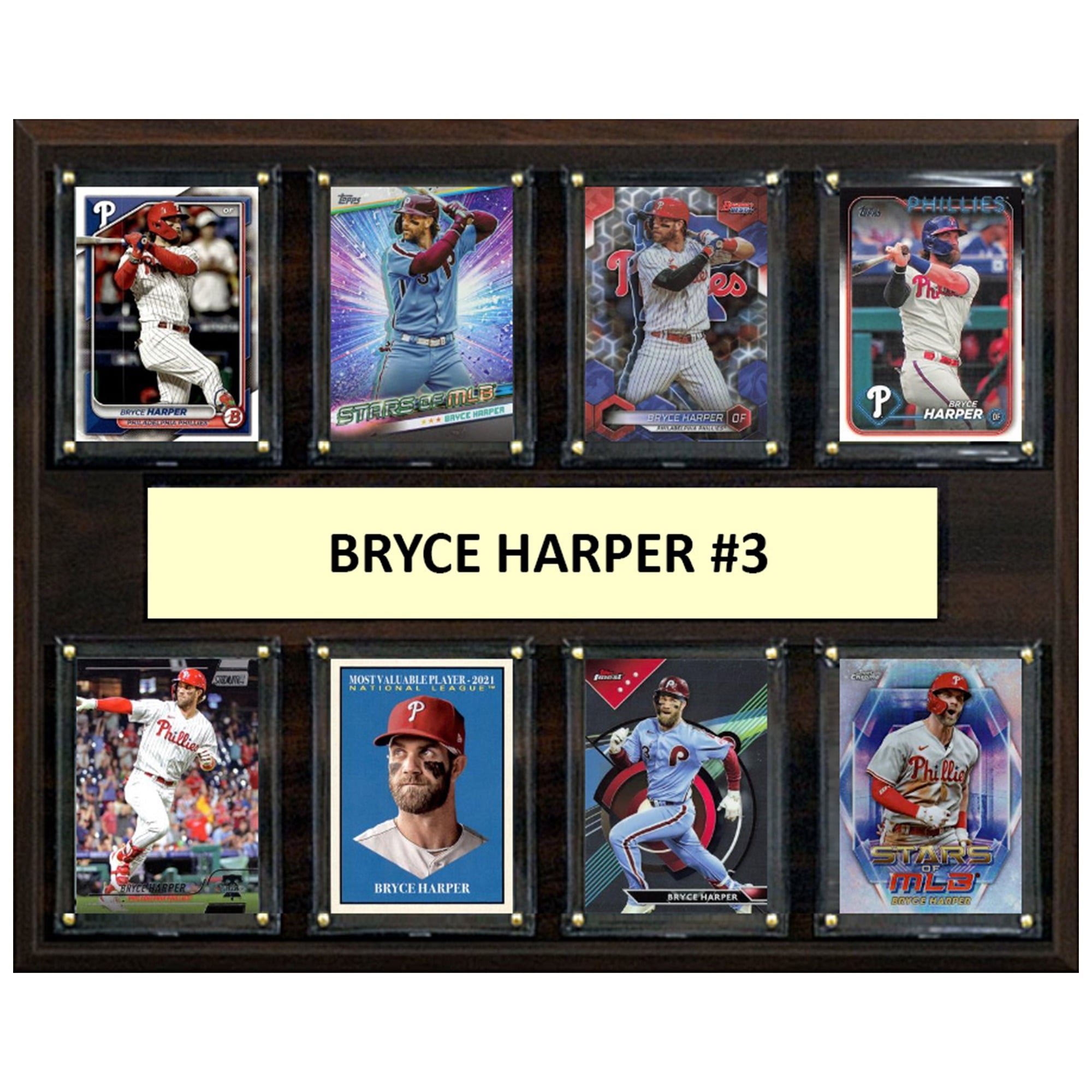 Bryce Harper Philadelphia Phillies 12" x 15" Trading Card Plaque