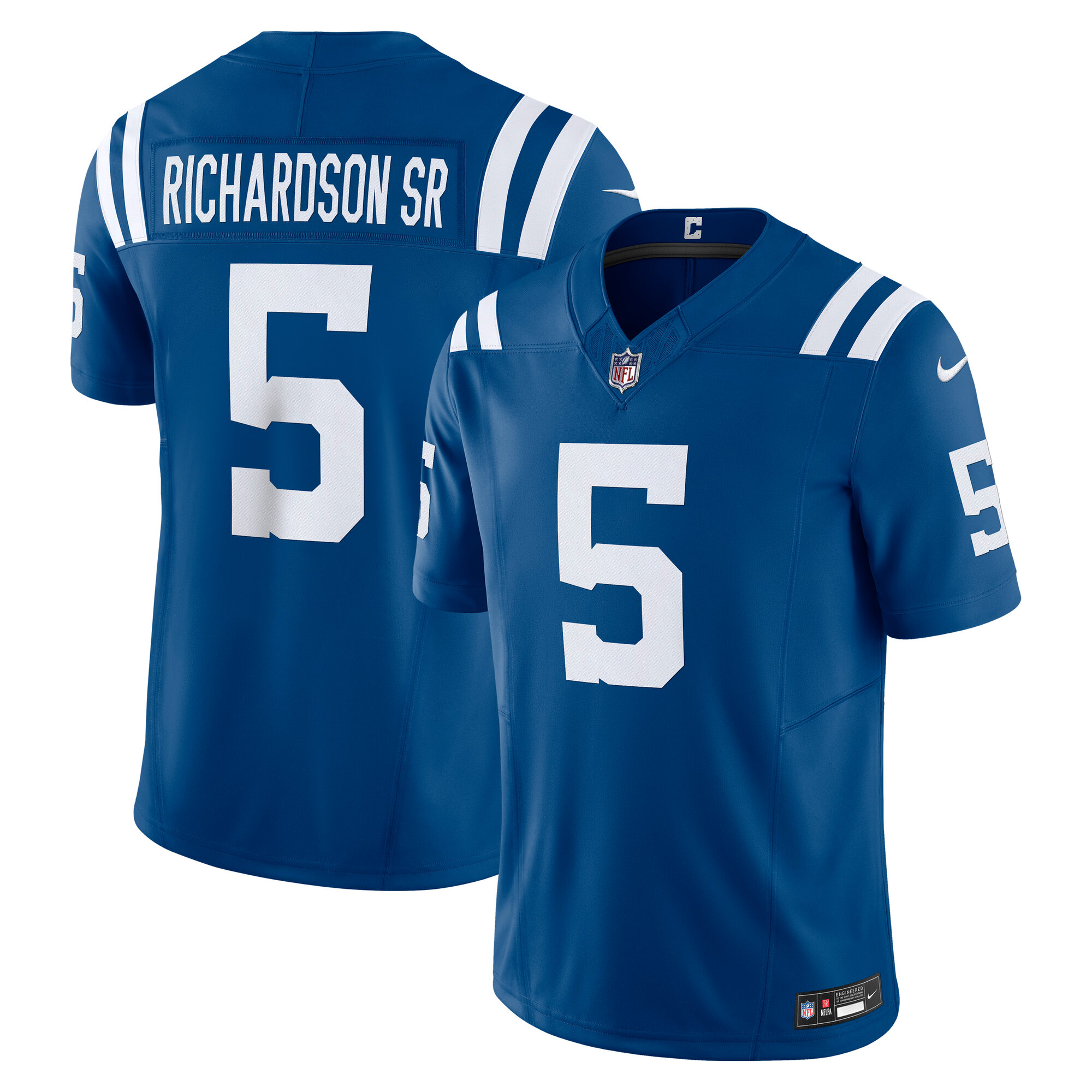 Men's Nike Anthony Richardson Sr. Royal Indianapolis Colts Vapor F.U.S.E. Limited Jersey