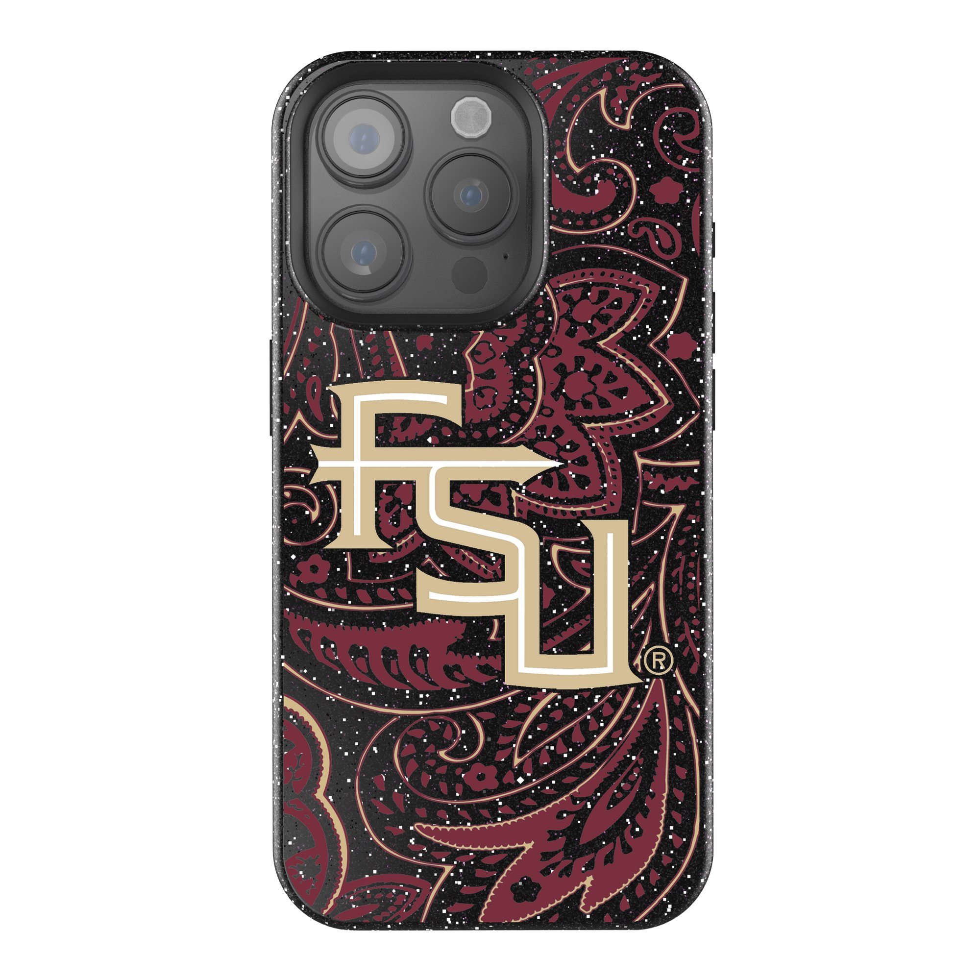 Keyscaper Florida State Seminoles Paisley Bling iPhone Case