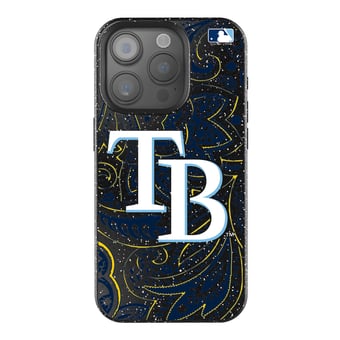 Keyscaper Tampa Bay Rays Paisley Bling iPhone Case