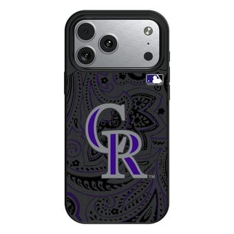 Keyscaper Colorado Rockies Paisley iPhone Magnetic Bump Case
