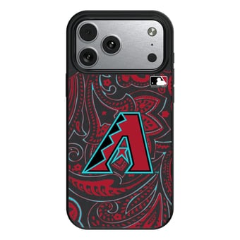 Keyscaper Arizona Diamondbacks Paisley iPhone Magnetic Bump Case