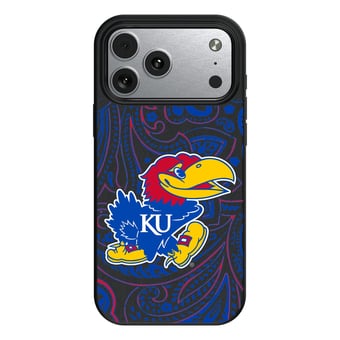 Keyscaper Kansas Jayhawks Paisley iPhone Magnetic Bump Case