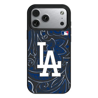 Keyscaper Los Angeles Dodgers Paisley iPhone Magnetic Bump Case