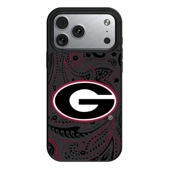 Keyscaper Georgia Bulldogs Paisley iPhone Magnetic Bump Case