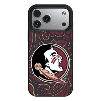 Keyscaper Florida State Seminoles Paisley iPhone Magnetic Bump Case