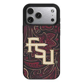 Keyscaper Florida State Seminoles Paisley iPhone Magnetic Bump Case