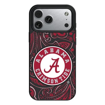 Keyscaper Alabama Crimson Tide Paisley iPhone Magnetic Bump Case