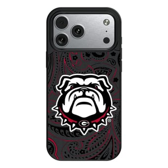 Keyscaper Georgia Bulldogs Paisley iPhone Magnetic Bump Case