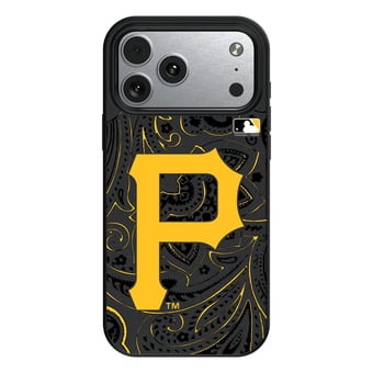 Keyscaper Pittsburgh Pirates Paisley iPhone Magnetic Bump Case