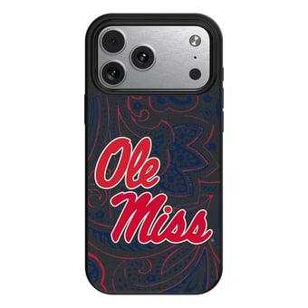 Keyscaper Ole Miss Rebels Paisley iPhone Magnetic Bump Case